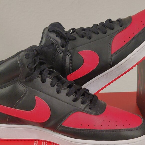 Size 11 - Nike Court Vision Mid Bred Beautiful Bold Colors - Picture 4 of 10